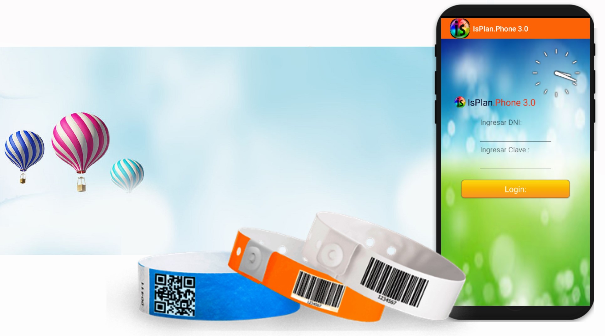APP para celulares IsPlanPhone, integrado al Sistema de Recursos Humanos IsPlanWEB